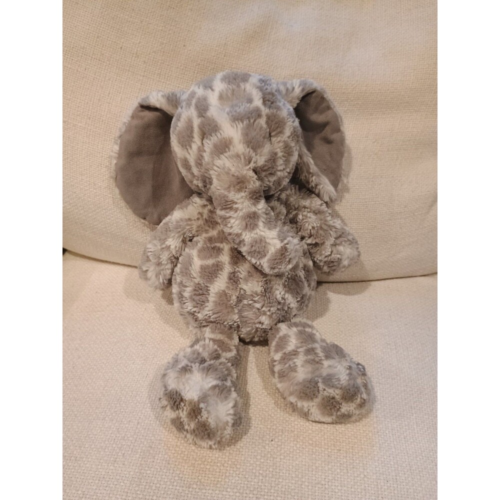 Jellycat Dapple Elephant 14" Rare Grey Spots Super Soft VGC
